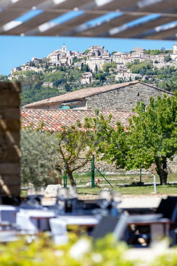 Hotel Carcarille Restaurant Le C Gordes Exterior photo